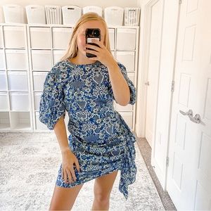 RHODE RESORT Blue Pia Dress